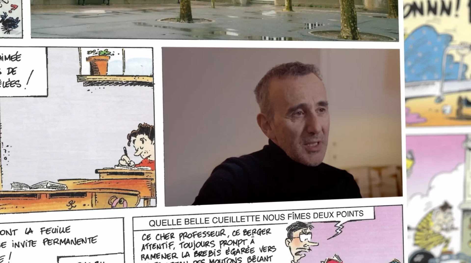 DES BULLES À L'ÉCRAN Elie Semoun BD